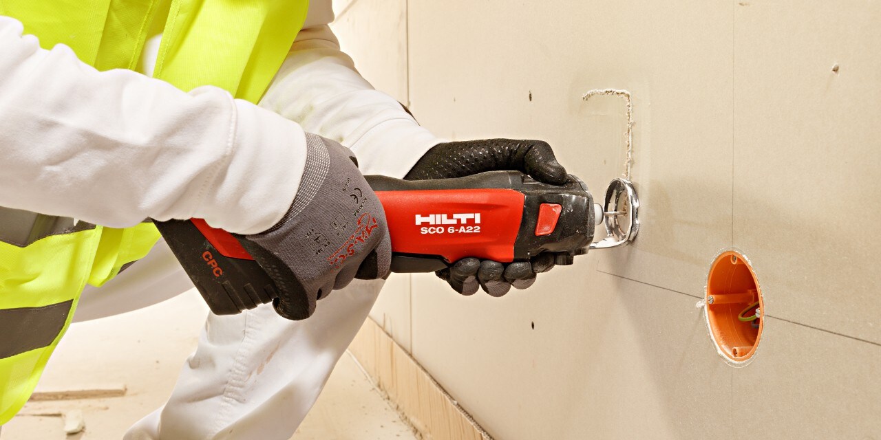 HOTBOX Cut-outs on the drywall