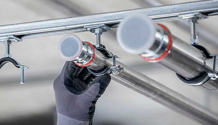 DX 5 F8 DX 5 F8, DX 5 F8, deflection head, track fastening to ceiling, interior finishing, X-U concrete nail
