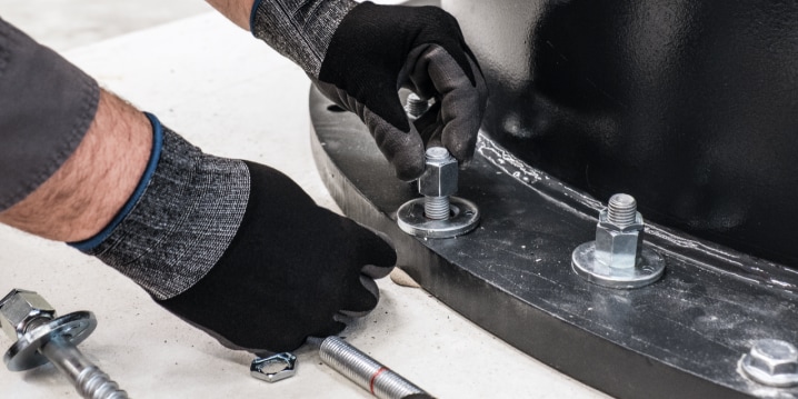 кріплення до бетону в промисловості та енергетиці