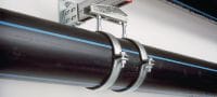 MP-MXI-F Трубний хомут для високих навантажень Гарячеоцинкований трубний хомут зі звукоізоляцією для надзвичайно високих навантажень Застосування 1