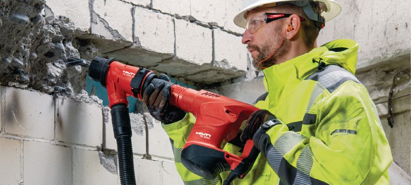 TE 500 SDS-Max Відбійний молоток Надійний відбійний молоток TE-Y (SDS Max) для довбання бетону та цегляної кладки у неважкому режимі Застосування 1