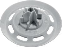 X-SW 30 MX Мягкая шайба Пластиковая шайба для использования с гвоздями в ленте для крепления водонепроницаемых мембран к бетону или кирпичной кладке
