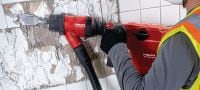 TE 500-22 Акумуляторний відбійний молоток SDS-Max Акумуляторний відбійний молоток TE-Y (SDS Max) із системою активного поглинання вібрації для штробління та довбання в бетоні та цегляній кладці (платформа батарей Nuron) Застосування 2