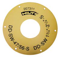 DD-SW-S Ущільнювальна шайба Ущільнення для водонепроникної перемички DD-WC-S для алмазних коронок діаметром від 8 мм (5/16) до 87 мм (3-7/16)