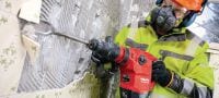 TE 500-AVR SDS-Max Відбійний молоток Універсальний відбійний молоток TE-Y (SDS Max) з системою активного поглинання вібрації (AVR) для довбання бетону та цегляної кладки у легкому режимі Застосування 3