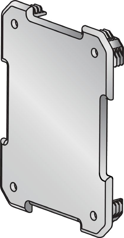 MIA-EC Заглушка для монтажних балок Заглушка для монтажних балок – захист та акуратний зовнішній вигляд кінців балок MI і MIQ