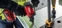 SF 6-A22 Акумуляторний дриль-шуруповерт Потужний акумуляторний дриль-шуруповерт 22 В з активним контролем крутного моменту (ATC) та електронною муфтою для універсальних робіт у деревині, металі та інших матеріалах Застосування 7