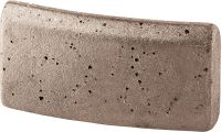Алмазний сегмент для бурових коронок для абразивного бетону P-U Алмазні сегменти стандартної лінії P-U для свердління коронками з використанням інструментів будь-якої потужності в усіх типах бетону