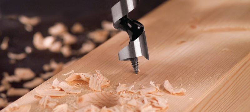 WDB A Спіральне свердло Високоякісне спіральне свердло для легкого свердління глибоких отворів у деревині Застосування 1