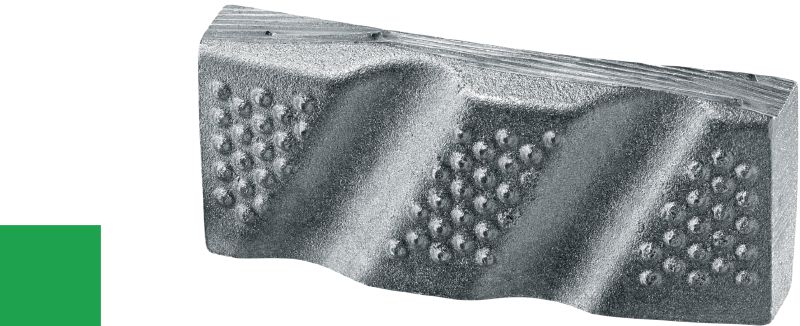 Алмазний сегмент для бурових коронок для абразивного бетону SPX/SP-L Високоефективні алмазні сегменти для буріння коронками з використанням інструментів невисокої потужності (до<2,5 кВт) у залізобетоні