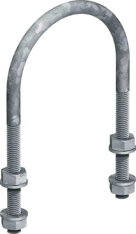 MP-UB OC (метрич.) Болти з U-подібними головами з покриттям для універсального зовнішнього використання для при встановленні труб