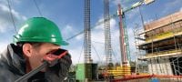 PD-E Лазерна рулетка Лазерна рулетка з вбудованим видошукачем для зовнішніх робіт для вимірювання відстаней до 200 м Застосування 1