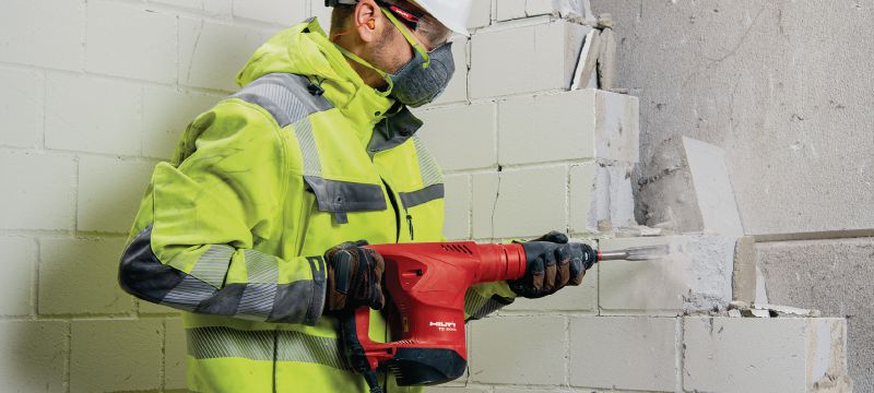TE 500 SDS-Max Відбійний молоток Надійний відбійний молоток TE-Y (SDS Max) для довбання бетону та цегляної кладки у неважкому режимі Застосування 1