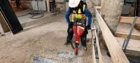 TE 2000-22 TE-S Акумуляторний відбійний молоток Потужний та легкий акумуляторний відбійний молоток для розбивання бетону та виконання інших демонтажних робіт (платформа батарей Nuron) Застосування 5