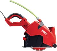 DCH 300-X Електрична відрізна машина Електрична ручна алмазна відрізна машина для вологого і сухого різання глибиною до 120 мм з використанням диска діаметром 305 мм