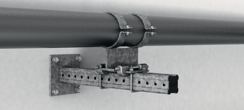 MIC-C90-DH Консоль Гарячеоцинкована коробчаста профільна консоль для кріплень до бетону для високих навантажень Застосування 1
