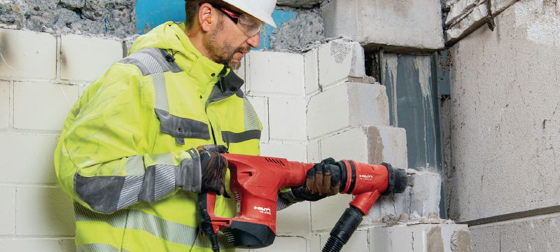 TE 500 SDS-Max Відбійний молоток Надійний відбійний молоток TE-Y (SDS Max) для довбання бетону та цегляної кладки у неважкому режимі Застосування 1