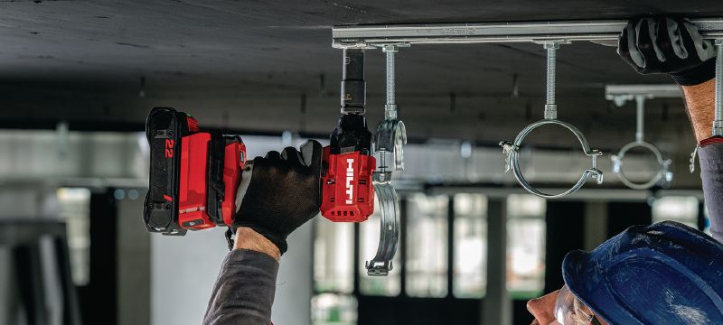 HST4 Анкер-клин Найефективніший розпірний анкер Hilti для високих статичних та сейсмічних навантажень у бетоні з тріщинами (вуглецева сталь) Застосування 1