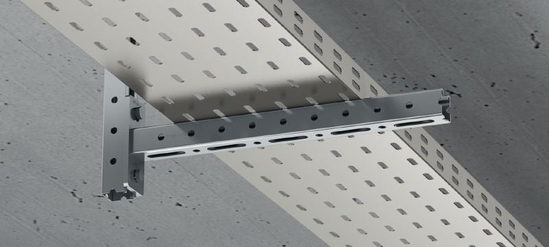 Кронштена MT-BR-40 Канальна консоль для середніх навантажень для використання всередині приміщень Застосування 1