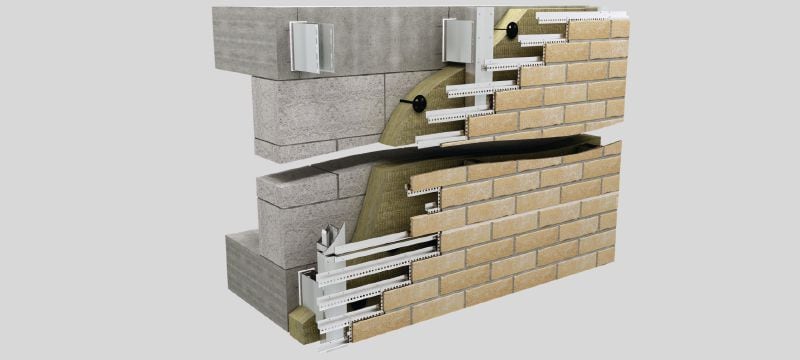 MFT-RB L Кронштейн Алюмінієвий П-подібний кронштейн великого розміру як центральний елемент міжповерхової системи S2S Застосування 1