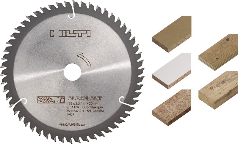 Диск для циркулярної пилки для чистової обробки дерева Базовий диск для циркулярної пилки для чистової обробки під час різання деревини