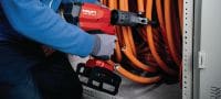 NCT 85 C-22 Акумуляторний інструмент для різання мідного та алюмінієвого кабелю Акумуляторний інструмент з пістолетною рукояткою для різання мідних та алюмінієвих кабелів з діаметром до 3,2 │ 80 мм (платформа батарей Nuron) Застосування 3