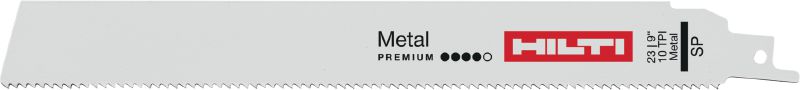 Резка толстого металла Высококачественное полотно для сабельной пилы – долгий срок службы при резке металла толщиной более 3 мм