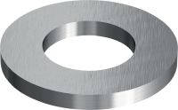 Пласка шайба з нержавіючої сталі (A2), яка відповідає ISO 7089 Пласка шайба з нержавіючої сталі (A2), яка відповідає стандарту ISO 7089