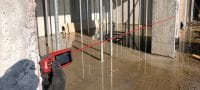 PD-E Лазерна рулетка Лазерна рулетка з вбудованим видошукачем для зовнішніх робіт для вимірювання відстаней до 200 м Застосування 2