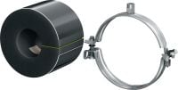 MIP-T Хомут для труб холодопостачання (товста ізоляція) Оцинкований трубний хомут для максимальної продуктивності при встановленні труб систем холодопостачання з ізоляцією товщиною 31-50 мм
